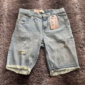 NWT levi's 511 slim shorts size 16 reg W28